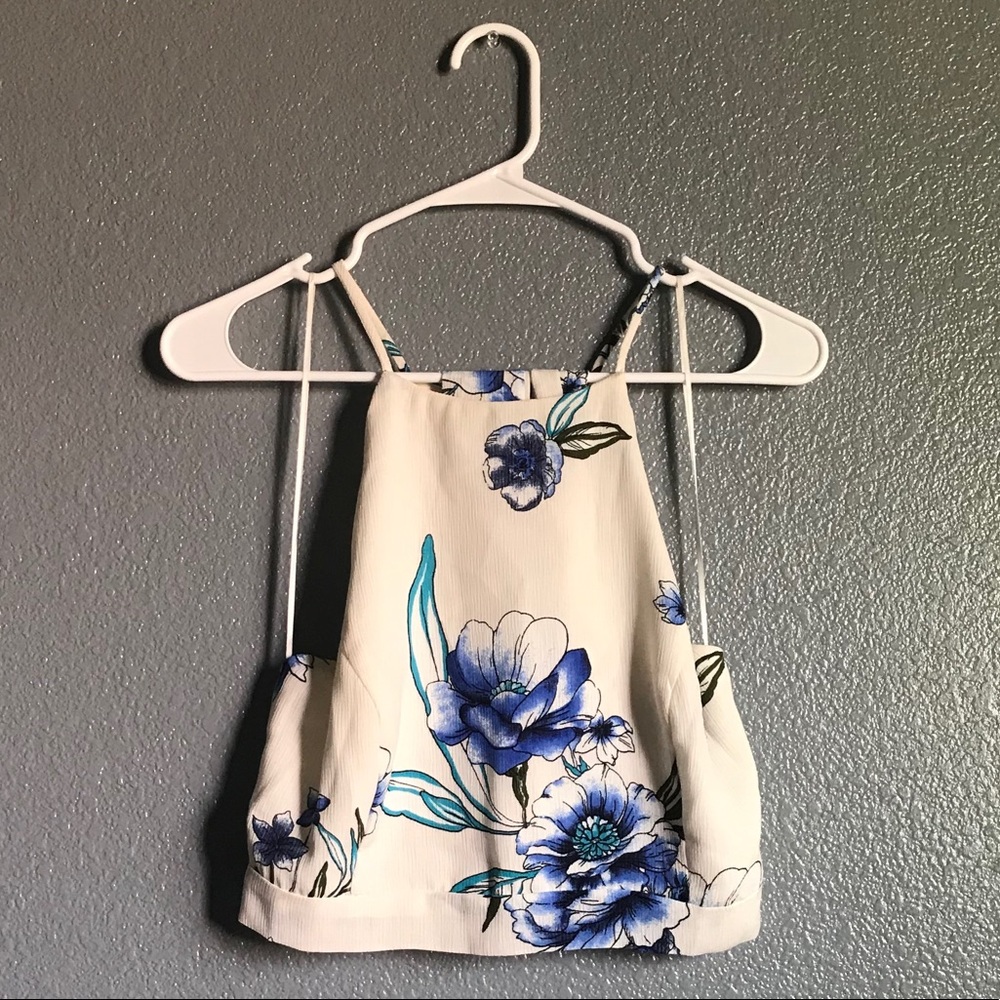 cropped halter
